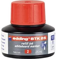 edding Whiteboard Marker edding Nachf&uuml;lltusche 4-BTK25002 refill- Flasche rot...