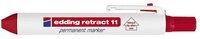 edding Marker Retract 11, (1-tlg), farbe