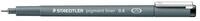 STAEDTLER Malstift Staedtler pigment liner 0,4mm schwarz