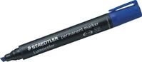 STAEDTLER Permanentmarker Marker Lumocolor permanent 2-5mm blau