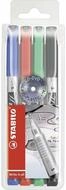 STABILO Marker 4 Write-4-all Permanentmarker farbsortiert 0,4 cm