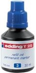 edding F&uuml;llhalter Nachf&uuml;lltinte edding T 25 f&uuml;r edding Permanentmarker 30ml...