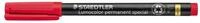 STAEDTLER Folienstift Staedtler Folienstift Lumocolor special F rot