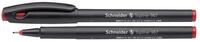 SCHNEIDER Folienstift Schneider Fineliner Topliner 967 9672 04mm rot