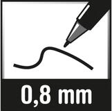 PENTEL Folienstift PentelArts Faserschreiber Sign Pen S520, grn