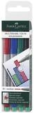 Faber-Castell Marker FABER-CASTELL Marker Multimark 1526 M non-permanent 4...