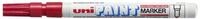 uni-ball Permanentmarker Lackmalstift Uni-Paint PX-21 1-1,5 mm rot