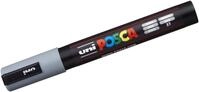 uni-ball Filzstift Fasermaler Uni Posca PC-5M 1,8-2,5mm grau