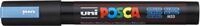POSCA Marker Faber Castell Marker UNI POSCA PC-5M 1,8-2,5 blau met.