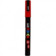 Uni Whiteboard Marker -POSCA Pigmentmarker rot