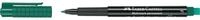Faber-Castell Marker FABER-CASTELL Permanentmarker Multimark F gr&uuml;n
