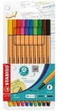 STABILO Fineliner point 88&reg; Kreativ, (10-tlg), Lineal- und schablonengeeignet