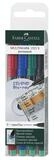 Faber-Castell Permanentmarker FABER-CASTELL Marker Multimark 1513 S permanent 4