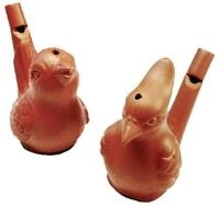 goki Spielzeug-Musikinstrument Vogelwasserpfeife im 2er Set, (2 tlg)