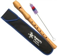 Voggenreiter Spielzeug-Musikinstrument Voggys Blockfl&ouml;te, C-Sopran, deutsche