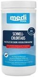 mediPOOL Poolpflege mediPOOL Schnell-ChlorTabs 1 kg, (Spar-Set)
