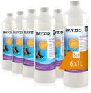 H&ouml;fer Chemie GmbH Poolpflege 6x 1 L BAYZID&reg; Flockungsmittel fl&uuml;ssig f&uuml;r Pools,