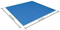 BESTWAY Whirlpoolmatte 58001 Bodenplane Schutzplane Unterlegmatte Swimmingpool