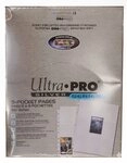 UltraPRO Sammelkarte 9-Pocket Pages Silver Series (100)