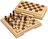 Philos Spiel Philos 2716 - Schachkassette, Reise, Feld 17 mm, magnetisch