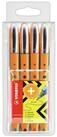STABILO Hefter STABILO worker + Tintenroller - 0,3 mm - 4er Set