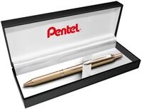 PENTEL Tintenroller Pentel Set Liquid Gel-Tintenr. Geh. si-go