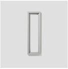 Siedle Sanit&auml;r-Installationsset Siedle&S&ouml;hne Kombirahmen sil/met KR 611-4/1-0...