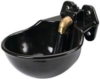 Kerbl Tier-Wasserspender Kerbl Tr&auml;nkebecken mit Rohrventil G51 emailliert 1,7ltr
