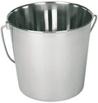 Kerbl Eiseimer Edelstahleimer 8,5ltr. Kerbl 29376 Eimer Wassereimer
