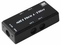 Miditech Masterkeyboard (MIDI Thru 4/Filter), MIDI Thru 4/Filter - MIDI-Tool...