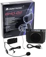 Omnitronic Omnitronic BHD-02 Mobiler PA Lautsprecher 50 cm 2 Zoll...