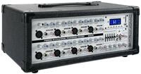 Pronomic Mischpult PM83U 8-Kanal Powermischer, mit Verst&auml;rker, Bluetooth und