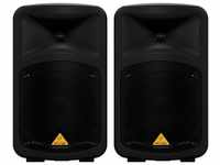 Behringer Lautsprechersystem (EPS500MP3 EUROPORT PA System mit 8 Kanal Mixer -