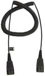 Jabra 8730-009 Cable QD Kabel f&uuml;r QD-Anschluss schwarz PC-Headset
