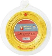 Kirschbaum Tennissaite Competition (Haltbarkeit+Kontrolle) gelb 200m Rolle,