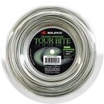 Solinco Tennissaite Tour Bite (Haltbarkeit+Spin) silber 200m Rolle, Saitendicke: 1.15
