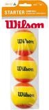 Wilson Tennisball Methodikb&auml;lle Stage 2 Starter gelb/orange Beutel 3er