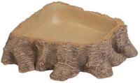HOBBY Terrariendeko Trinkschale Stump 1, 14x14x3 cm