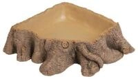 HOBBY Terrariendeko Trinkschale Stump 3, 26x26x6 cm
