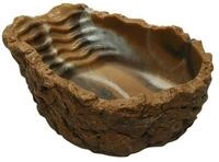 HOBBY Terrariendeko Trinkschale S, 50 ml grau-beige