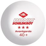 Donic-Schildkr&ouml;t Tischtennisball TT-Ball 3-Stern AVANTGARDE 40+ ABS