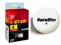 Bandito Tischtennisball TT-Bälle, 6 Stück * Star (Set, 6er-Pack)