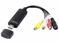 Technaxx USB 2 Video Grabber Gameplay-Aufnahmegerät (Plug und Play, inkl.