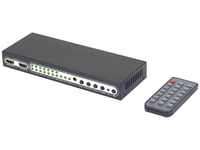 SpeaKa Professional SpeaKa Professional 6 Port HDMI-Matrix-Switch mit Picture in