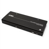 Aten VS184B 4-Port HDMI Splitter True 4K/2K Audio- & Video-Adapter