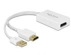 Delock Modem Adapter HDMI-A Stecker zu DisplayPort 1.2 Buchse w