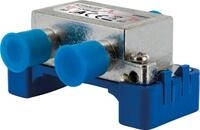 Schwaiger 2-Wege Verteiler VTF8842241, Gleichstromdurchgang (DC), f&uuml;r Kabelanlagen,