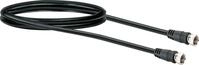 Schwaiger KVCHQ15 533 SAT-Kabel, F-Stecker, (150 cm), 2-fach geschirmt