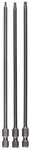 Bosch Professional Bit-Set Bosch Schrauberbit-Set Extra-Hart, T8, T10, T15, 152...