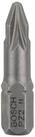 BOSCH Kreuzschlitz-Bit Bosch 3x Schrauberbit Extra-Hart, PZ 2, 25 mm -...
